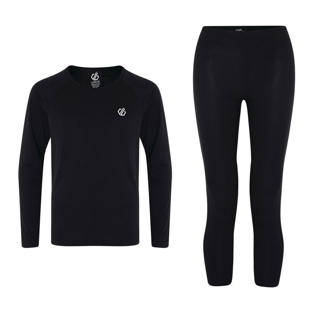 Dare 2B Childrens/Kids Elate III Base Layer Set - Black