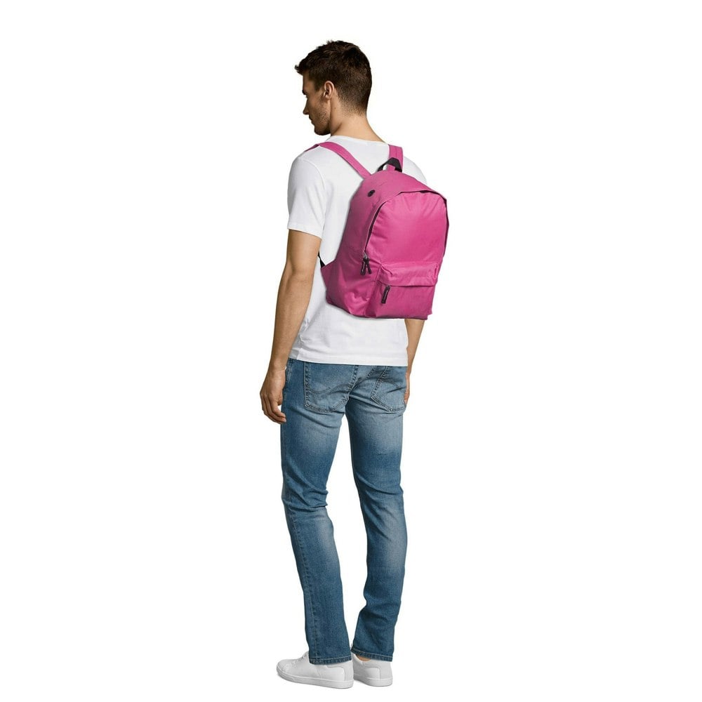 SOLS Rider Backpack / Rucksack Bag - Fuchsia