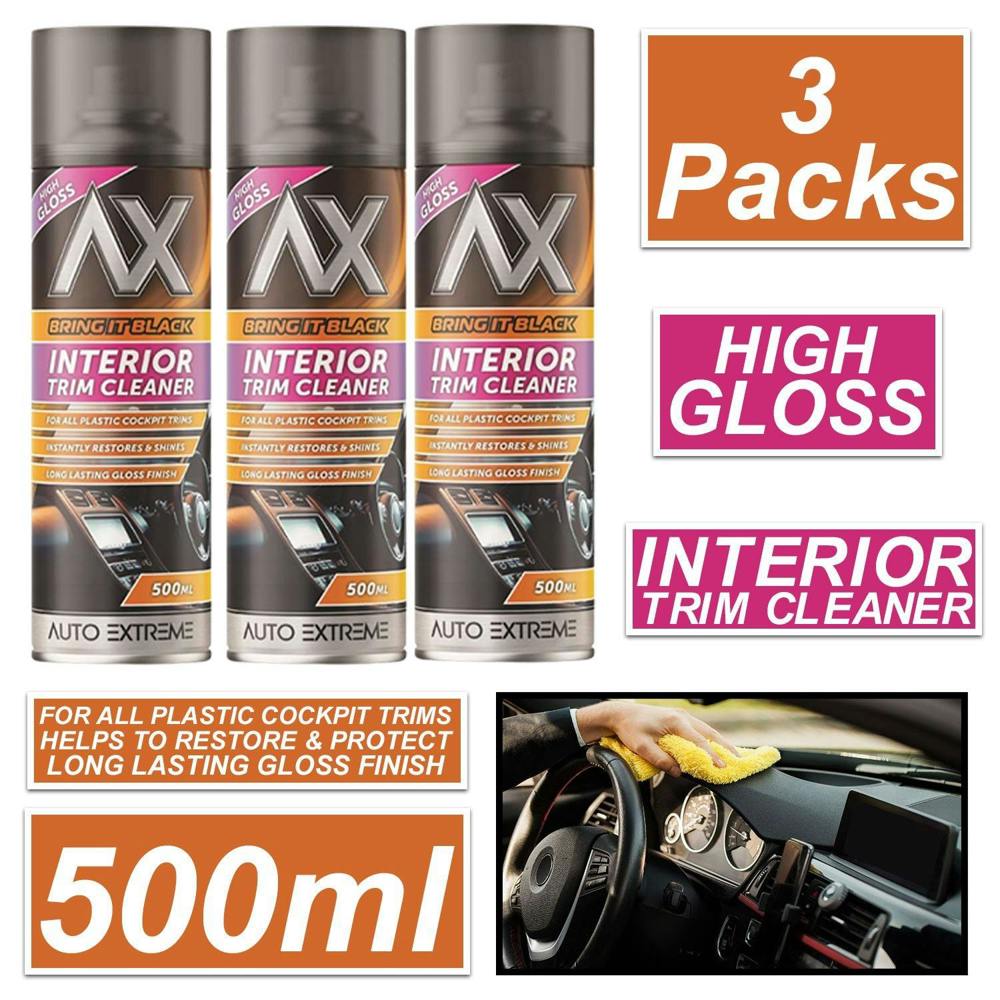 Auto Extreme 3X - Bring it Black Gloss Interior Trim Cleaner Spray 500ml