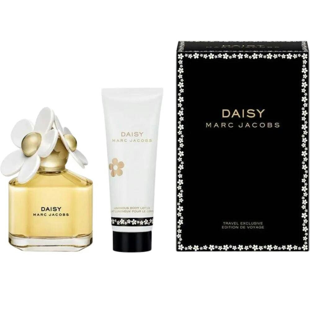 Marc Jacobs Daisy Eau De Toilette Gift Set - 100ml EDT Spray + 75ml Body Lotion