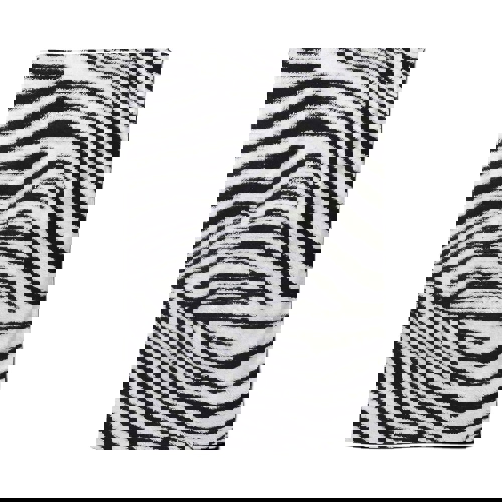 Warren Reed Zebra Texture Pattern Tea Towel
