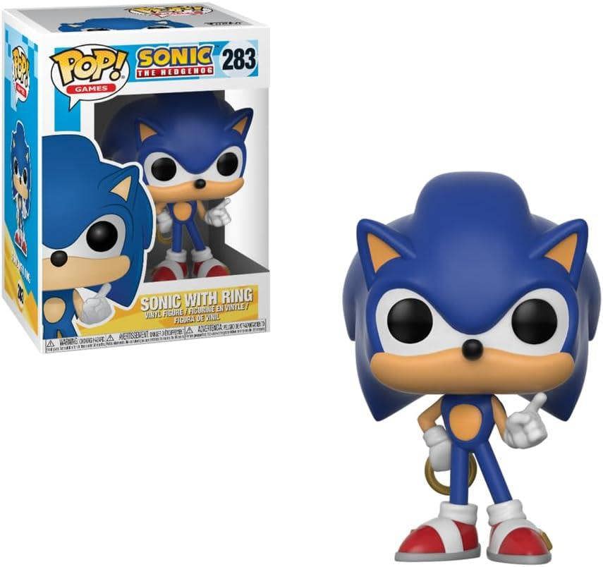 Funko Sonic the Hedgehog - Sonic with Ring POP! Vinyl Figure (283)