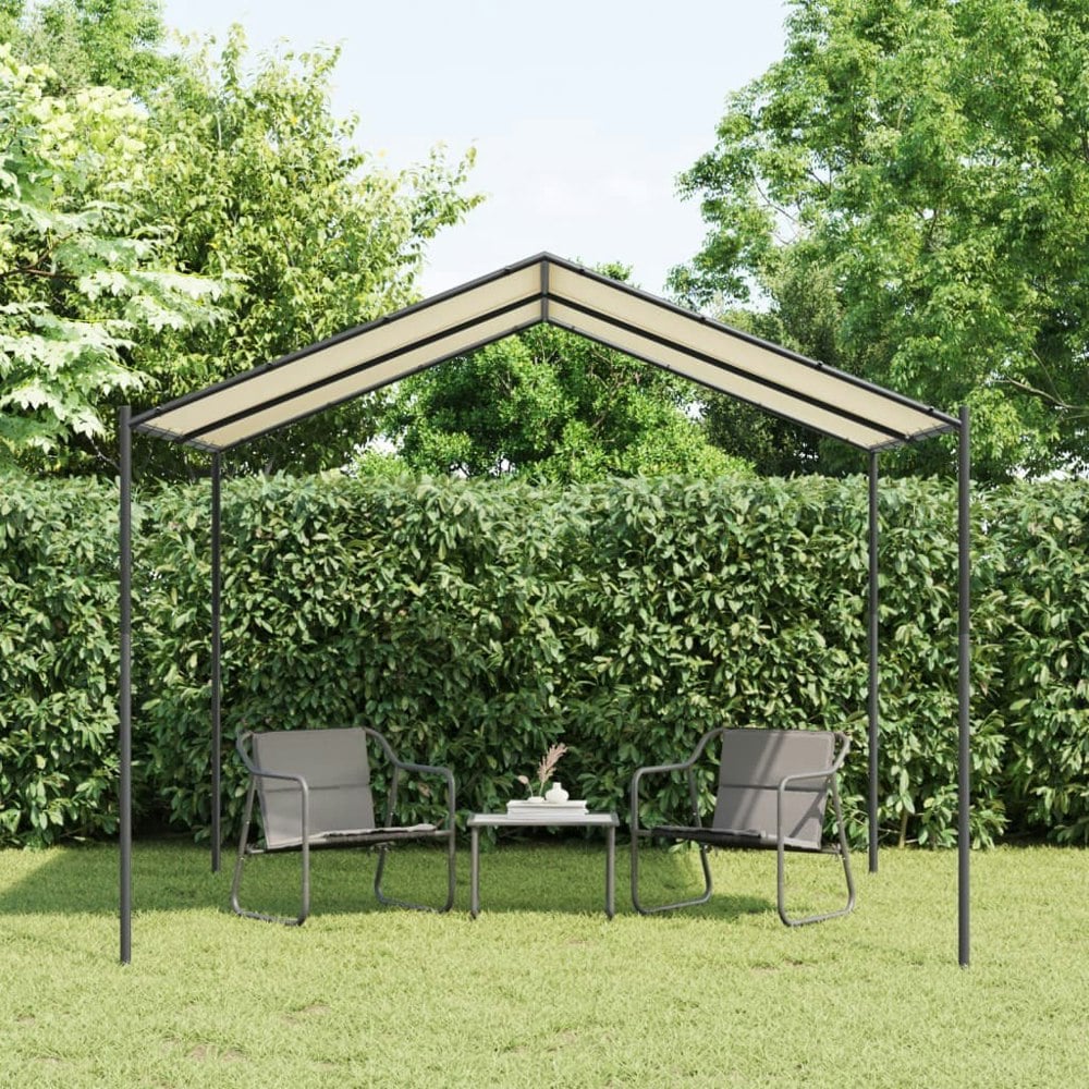 Berkfield Canopy Tent Beige 3x3 m Steel and Fabric
