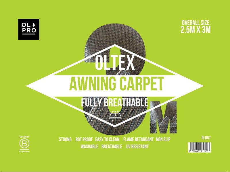 Oltex Breathable Awning Groundsheet 2.5m X 3m - Blue OLPRO