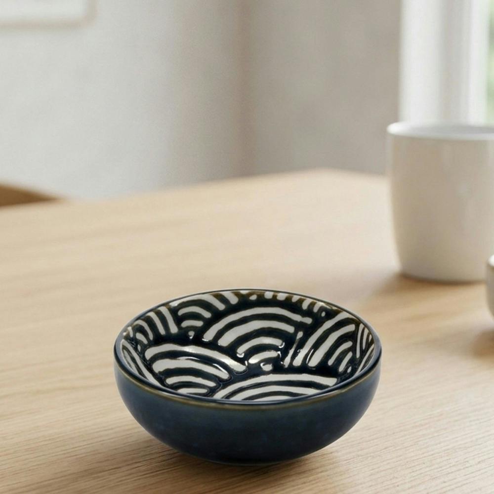 Garden Greatness Discover Waves Pattern Dipping Bowl