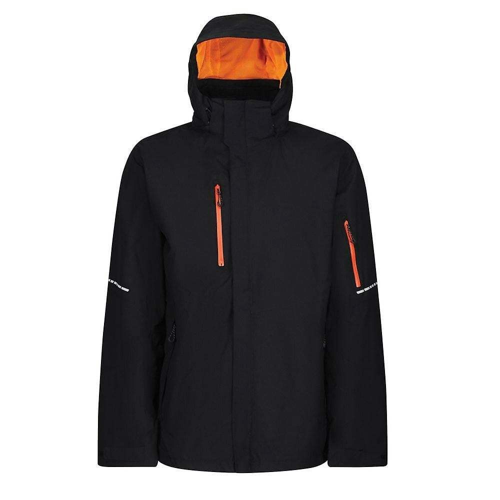 Regatta Mens X-Pro Exosphere II Softshell Jacket - Black/Magma Orange