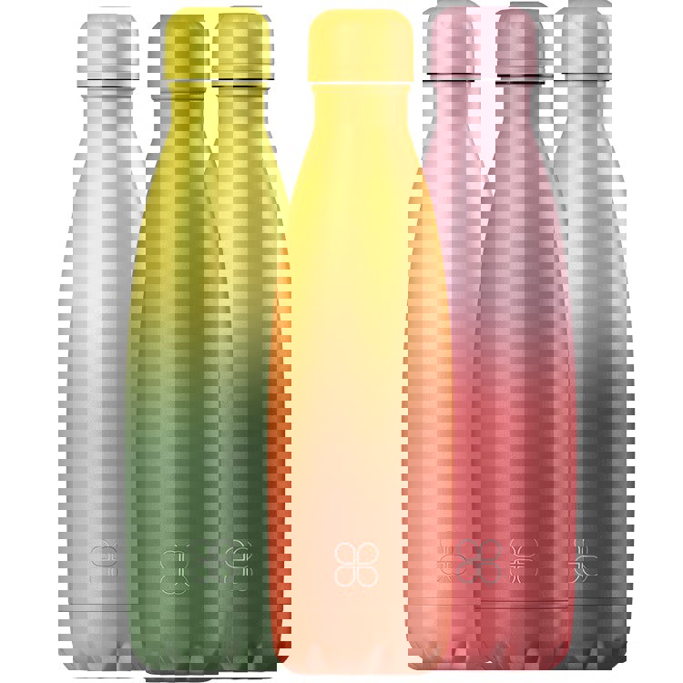 Ombre Series Stainless Steel Water Bottle Set