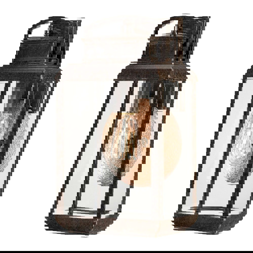 Outdoor IP44 Wall Light Imperial Bronze LED E27 100W d02165 Loops