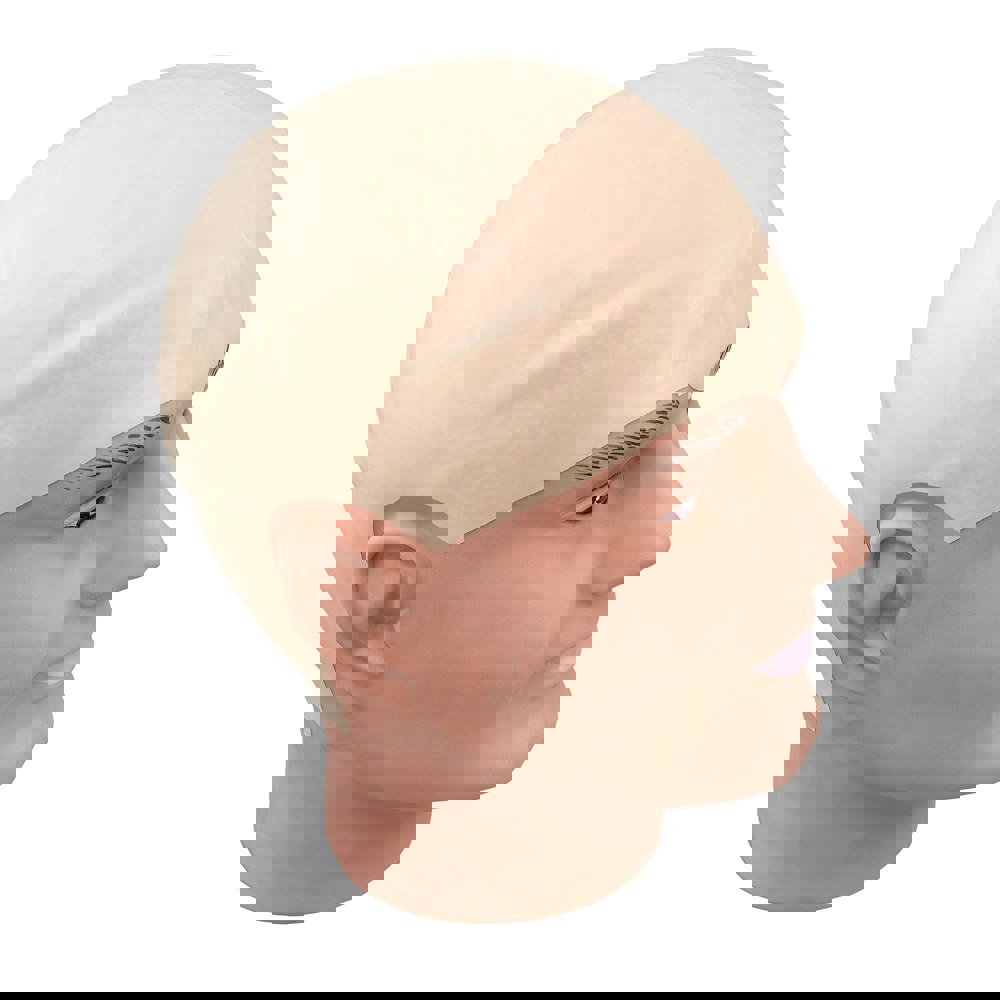 Bristol Novelty Unisex Adults Fester Style Bald Head Cap - Beige
