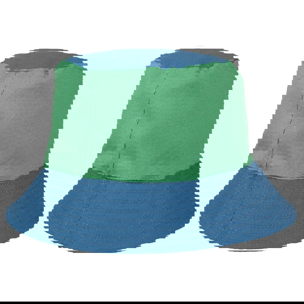 Regatta Childrens/Kids Scratch Reversible Bucket Hat - Piquant Green/Moroccan Blue