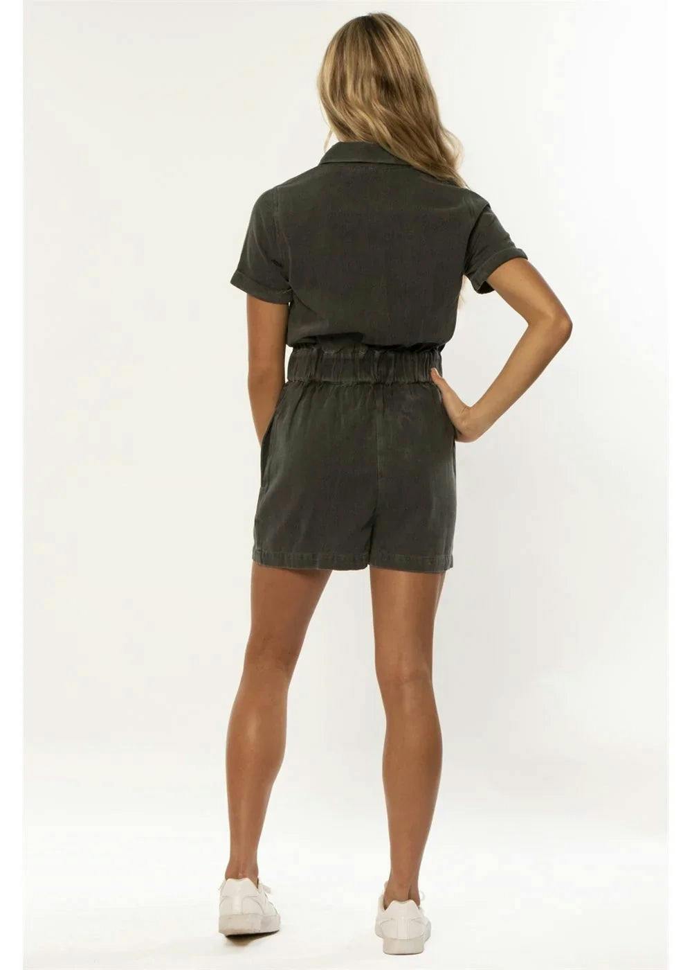 SISSTR Road Short Sleeve Romper ladies jump suit Sisstrevolution
