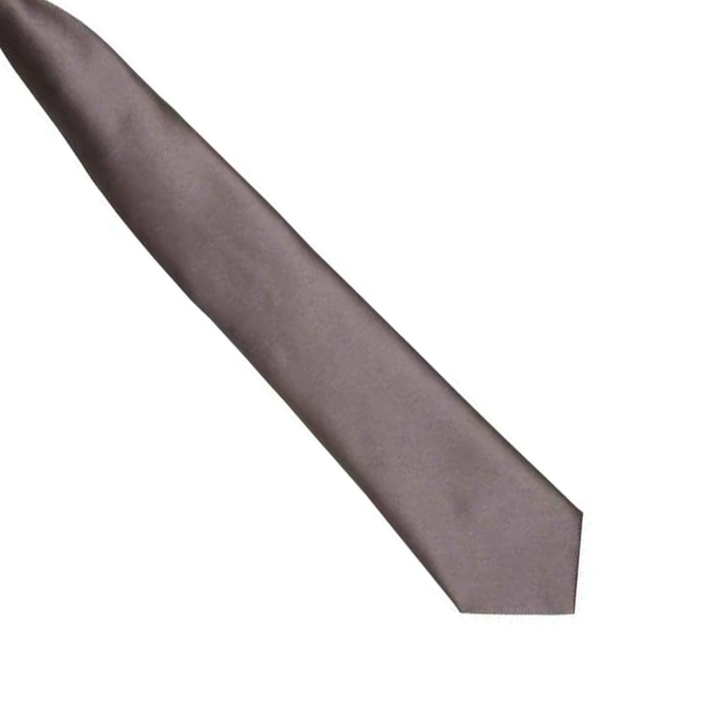 Premier Unisex Adult Satin Tie - Dark Grey