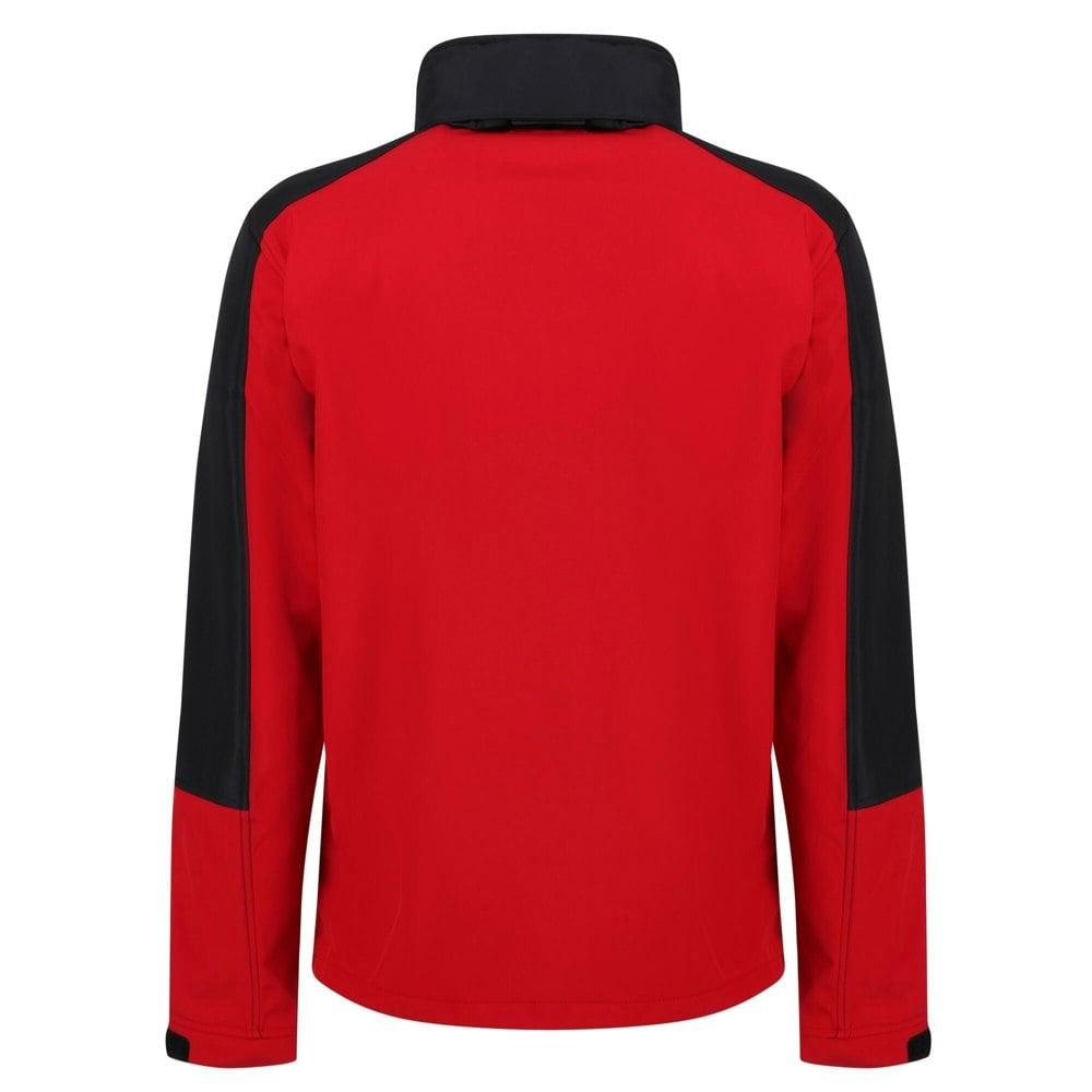 Regatta Mens Hydroforce Soft Shell Jacket - Classic Red/Black