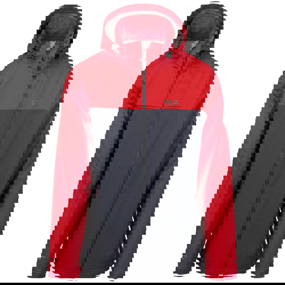 Trespass Mens Moyler DLX Soft Shell Jacket - Red