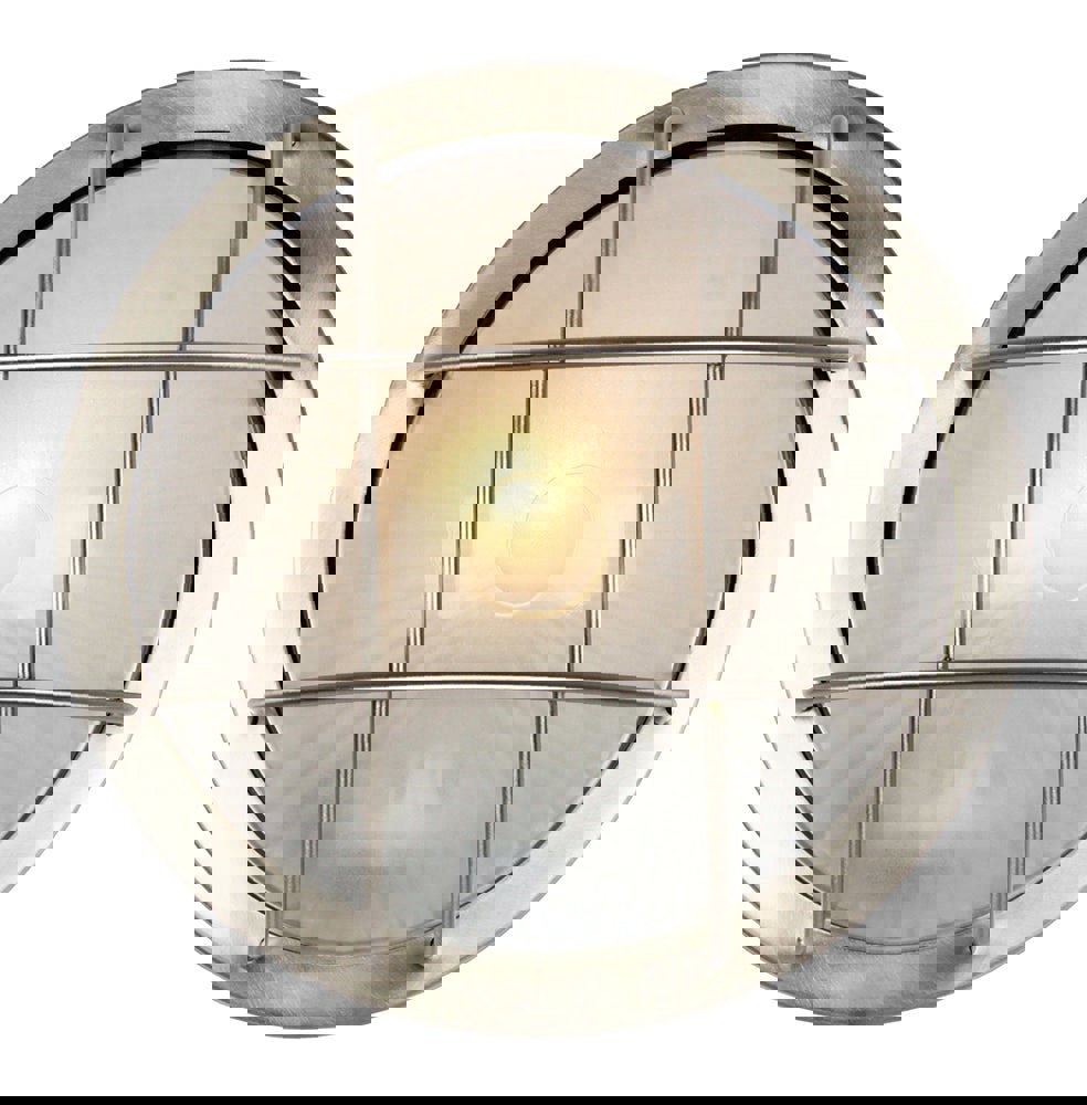 Stainless Steel Aluminium Outdoor Bulkhead Wall/Ceiling Light Image 2