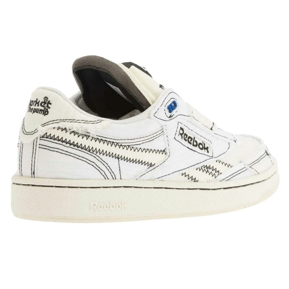 Reebok Mens Club C 85 Pumps - White
