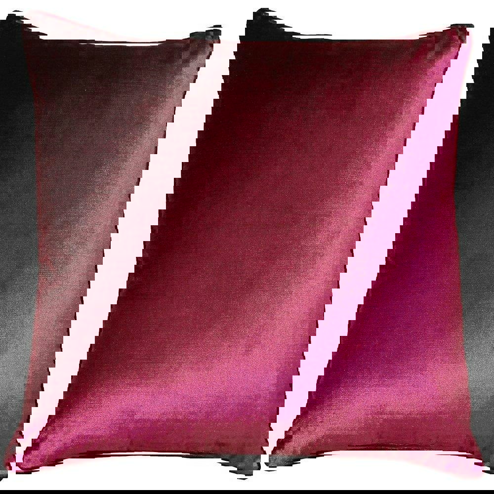 Riva Home Riva Paoletti Luxe Velvet Cushion Cover - Cranberry