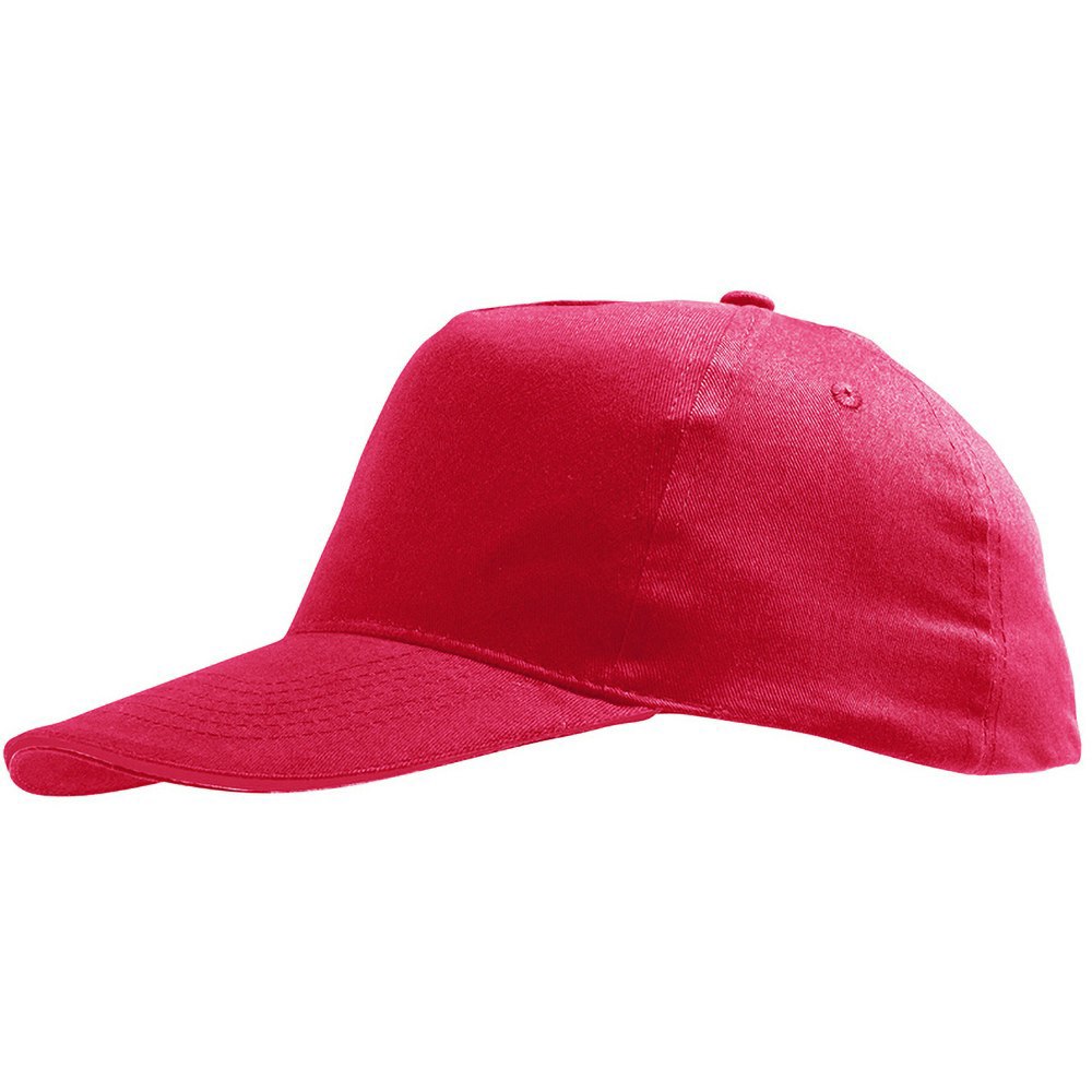 SOLS Kids Unisex Sunny Baseball Cap - Red