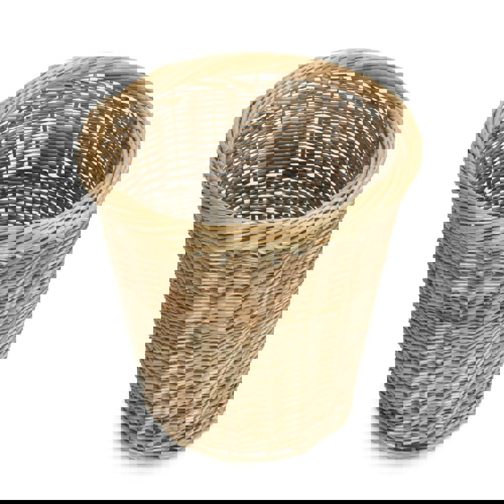 Wicker Waste Paper Bin