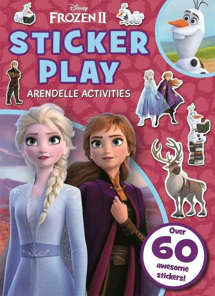 Disney Frozen 2 Sticker Play Arendelle Activities with Over 60 Stickers