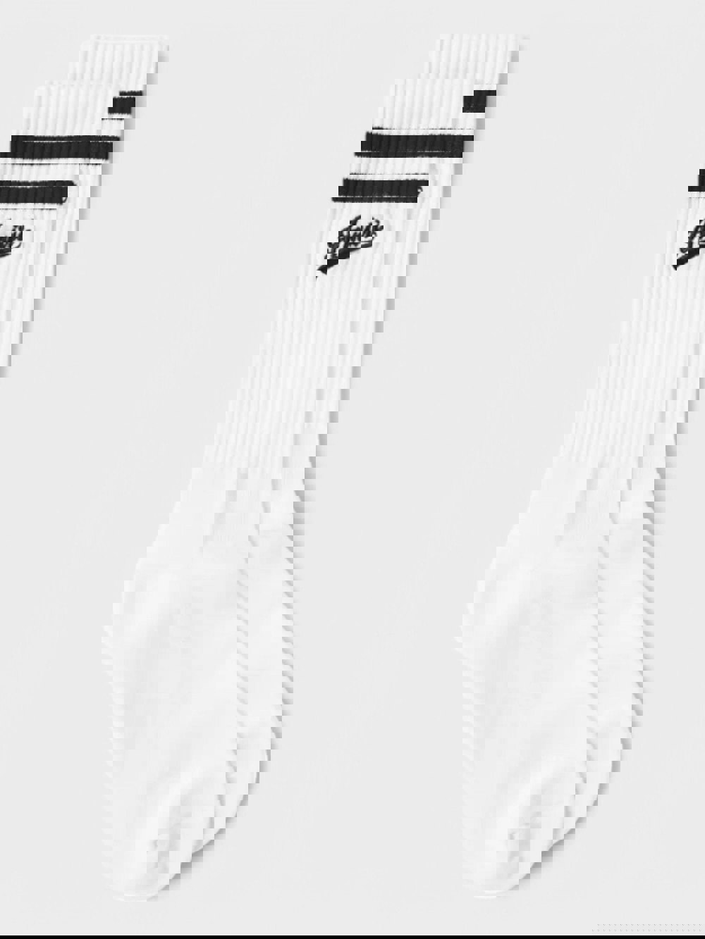 Amiri Varsity Script Sock White/Black - Supplied FashionAmiri