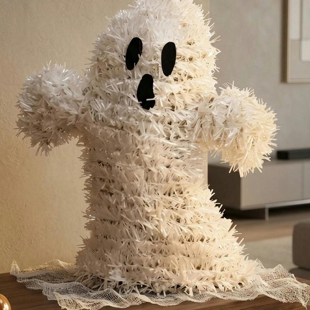 Garden Greatness Scaredy-Ghost Sparkle Halloween Decoration
