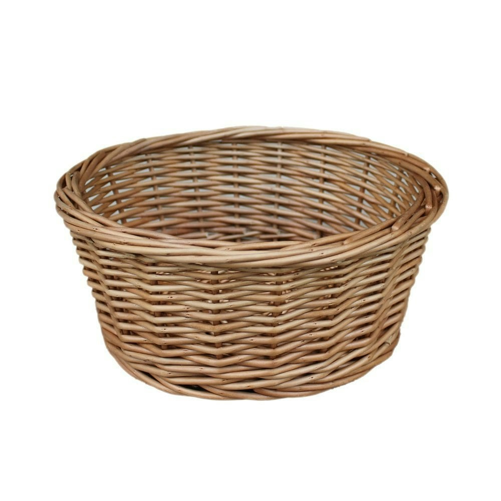 Round Wicker Tray