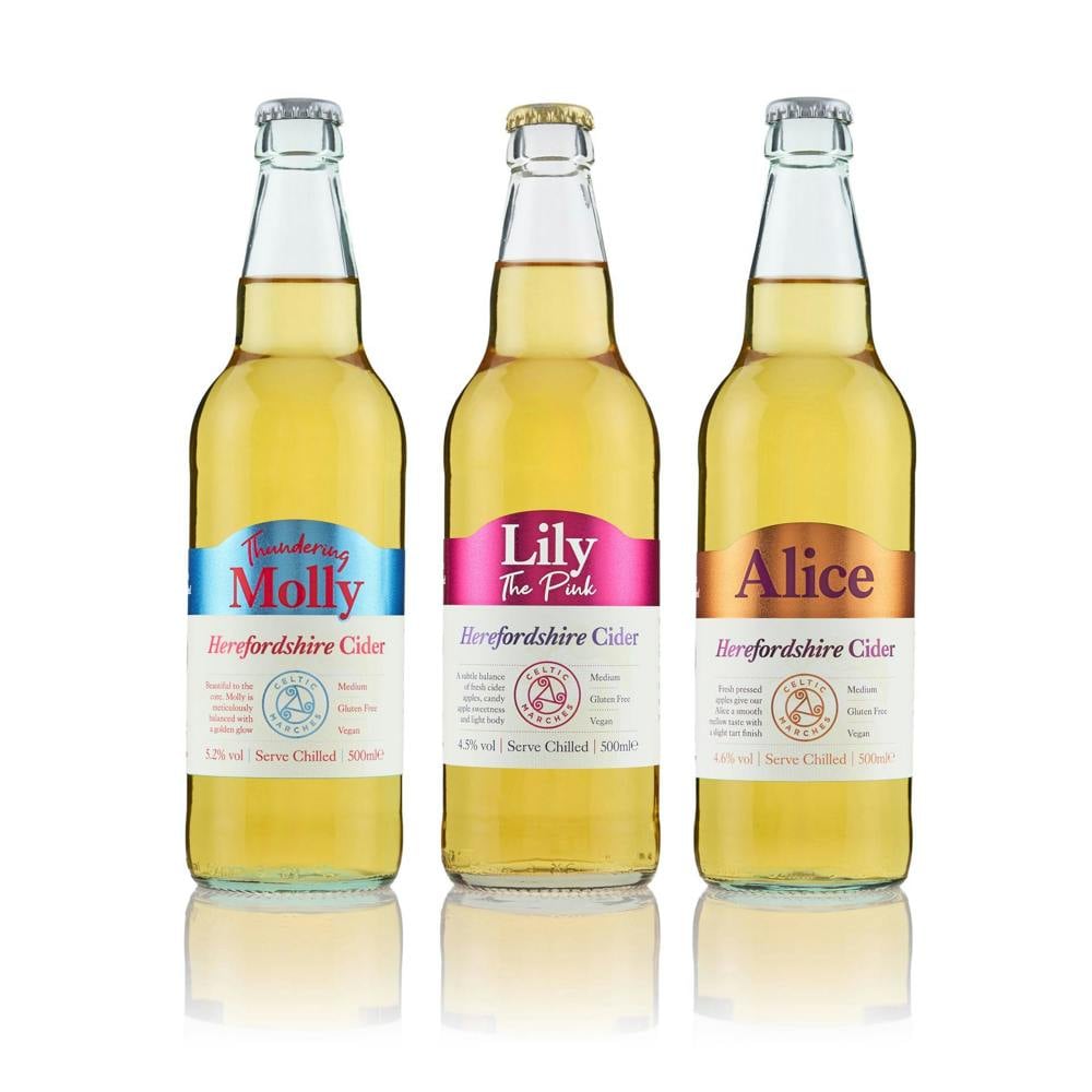 Celtic Marches Modern Mixed Cider Box 12 x 500ml bottles