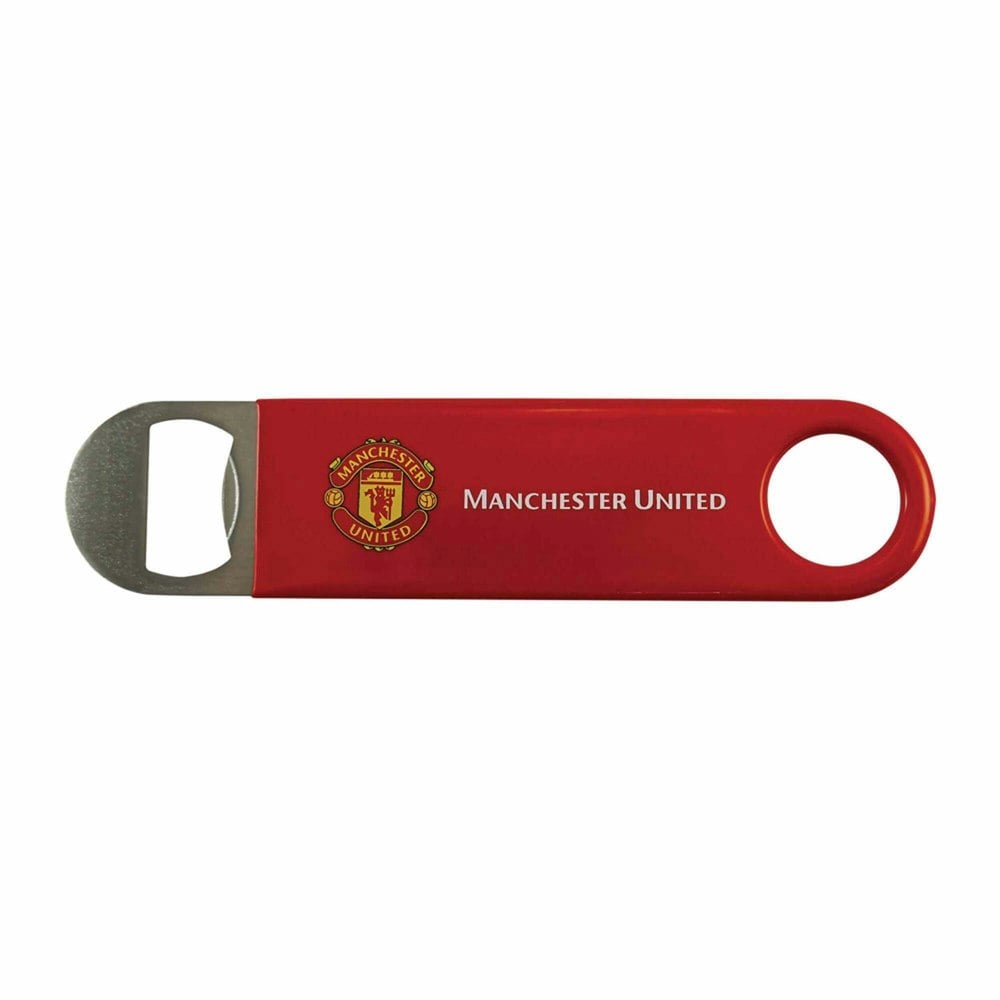 Manchester United FC Magnetic Bottle Opener - Red/Silver Grey