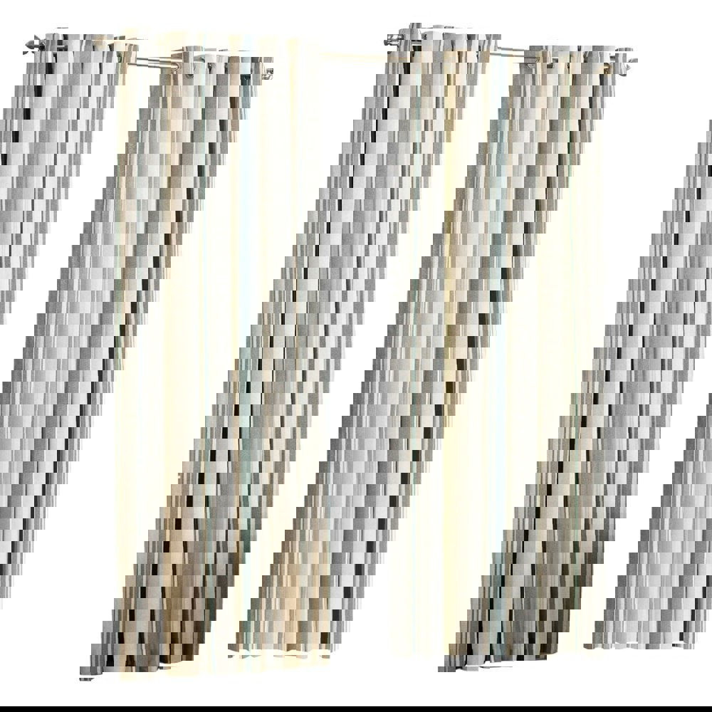 Riva Home Broadway Ringtop Curtains - Duck Egg