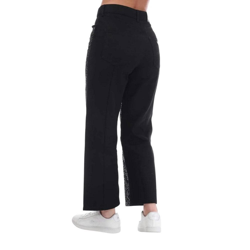 Emporio Armani Womens J31 Regular Jeans - Black