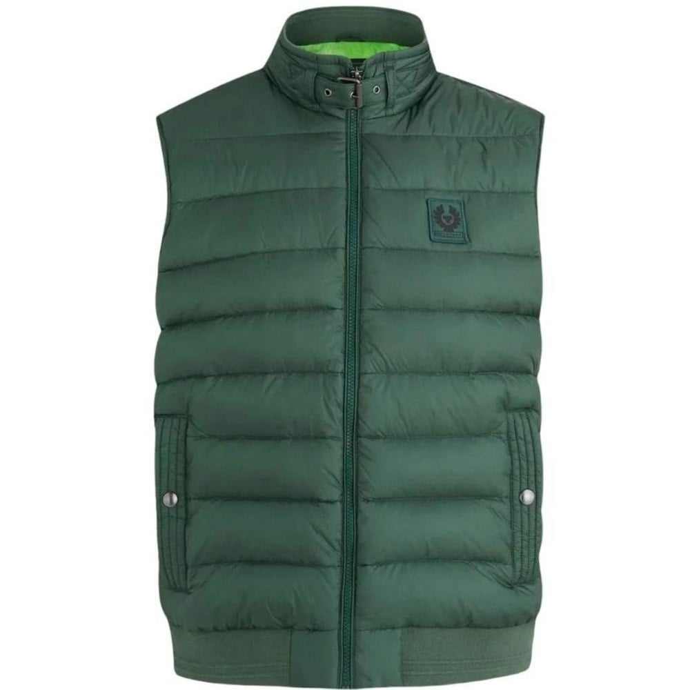 Belstaff Tonal Circuit Gilet Down Filled Jacket - Atlas Green