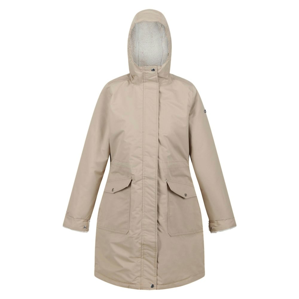 Regatta Women's Romine Waterproof Parka - Barleycorn/Light Vanilla