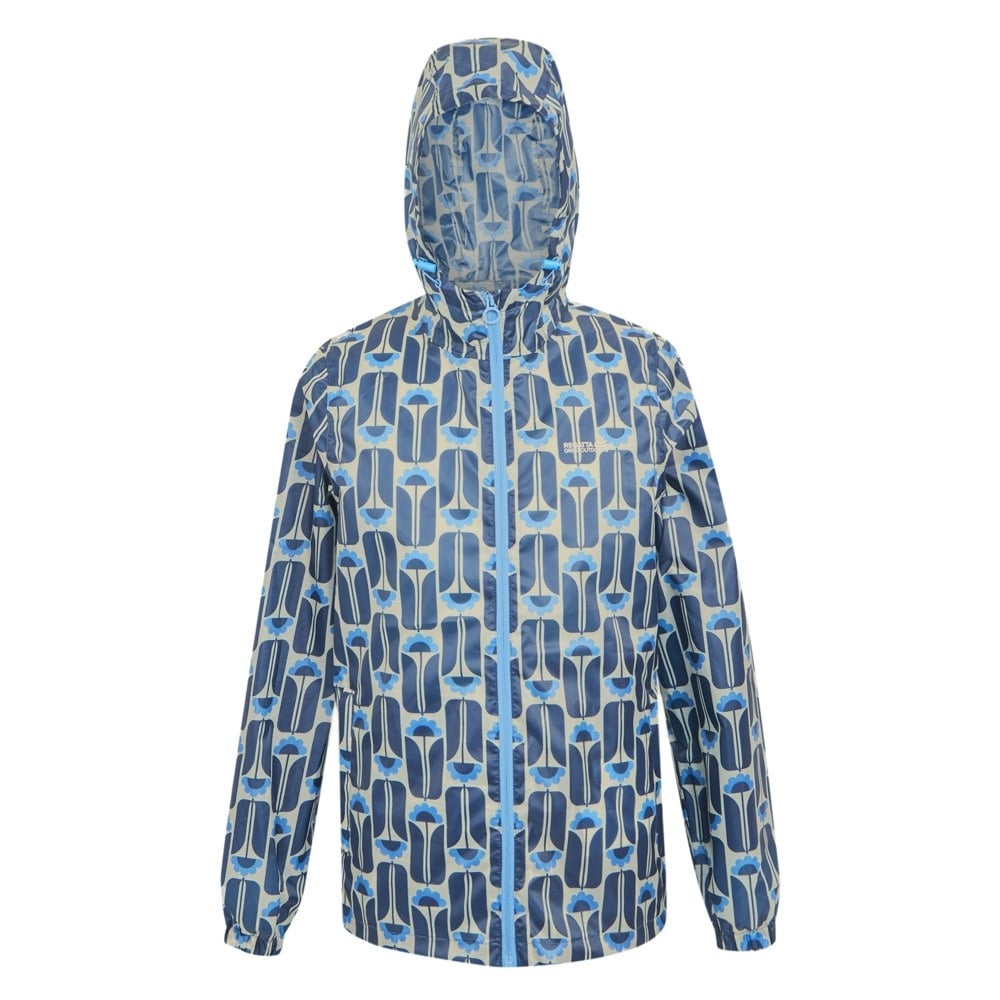 Regatta Womens/Ladies Orla Kiely Tall Flowers Packaway Summer Jacket - Navy