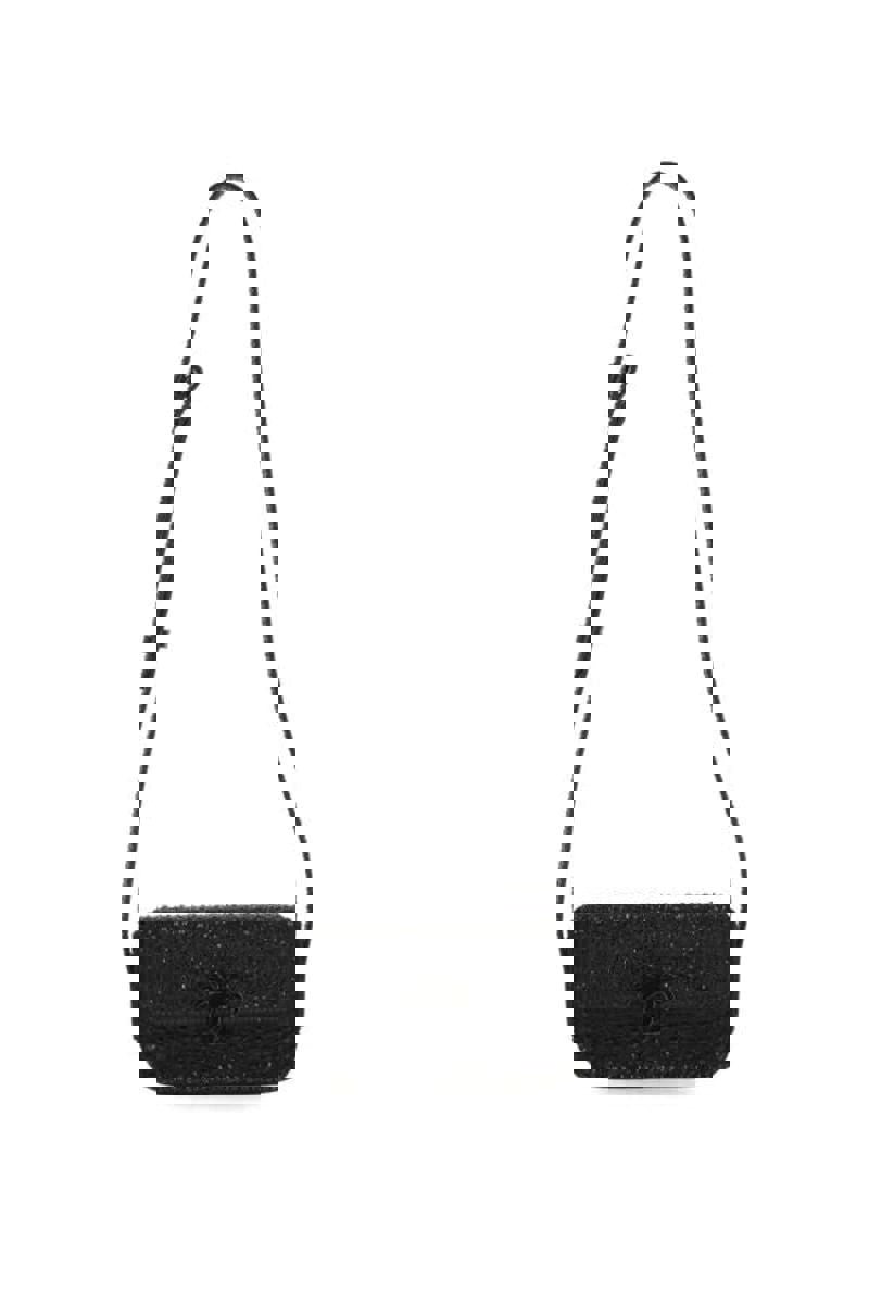 Palm Angels Phone Bag Black - Supplied FashionPALM ANGELS