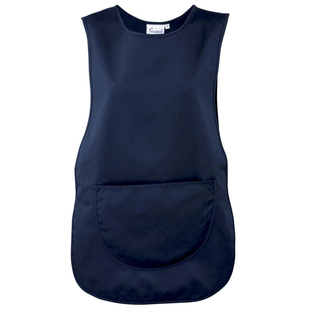 Premier Ladies/Womens Pocket Tabard / Workwear (Pack of 2) - Navy - Navy