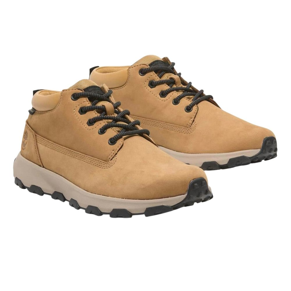 Timberland Mens Winsor Park Leather Waterproof Ankle Boots - Wheat