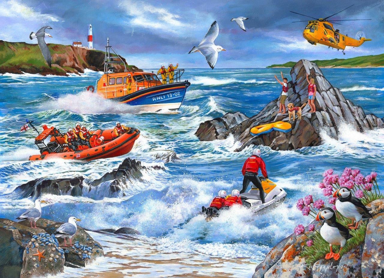 The House of Puzzles, Against The Tide - 1000 Piece Jigsaw Puzzle