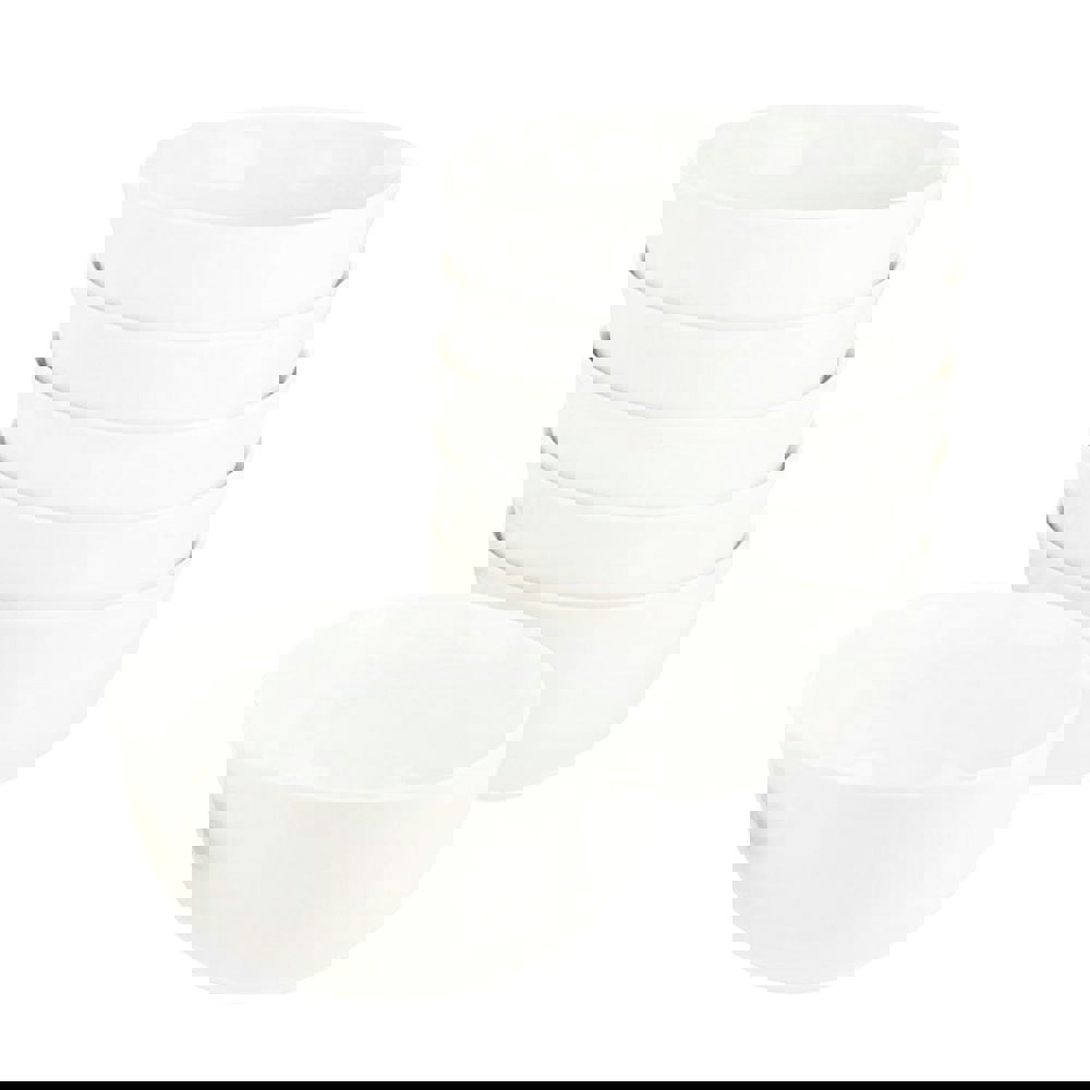 Cereal Bowl Set Rice Soup Bowls White Porcelain