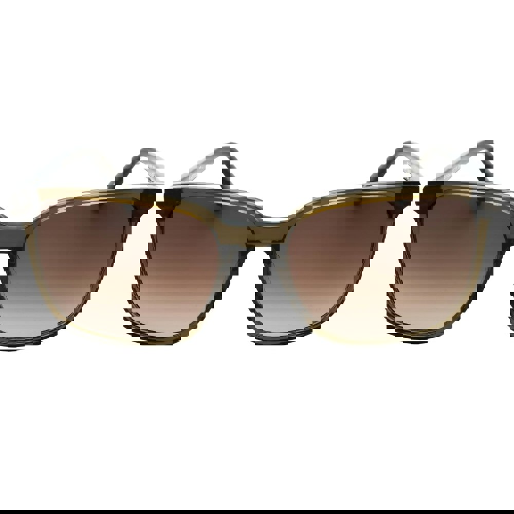 Banana Republic Brown SF Lensed Green Sunglasses One Size
