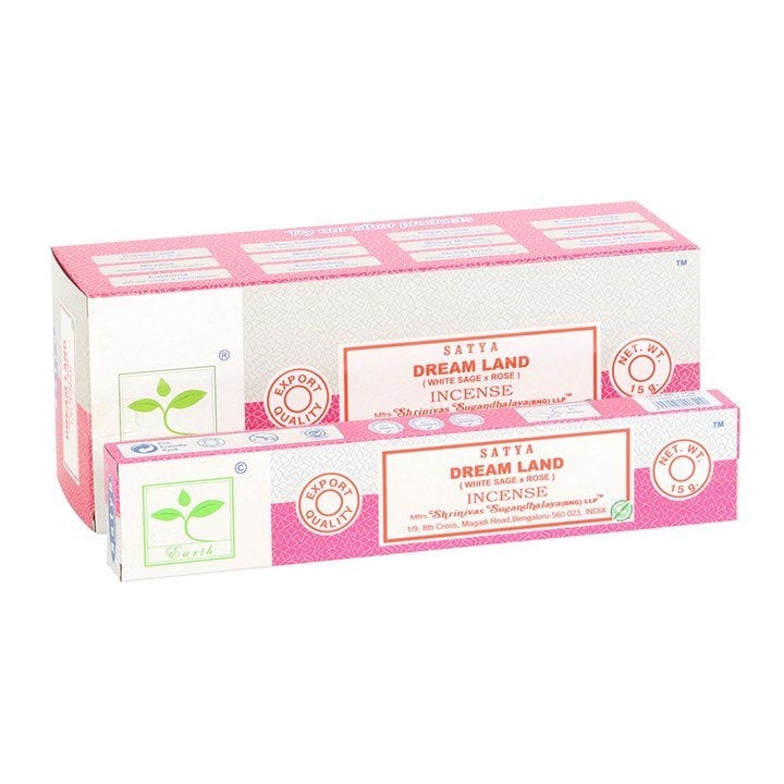 Serano 6 Packs of Dream Land Earth Incense by Satya