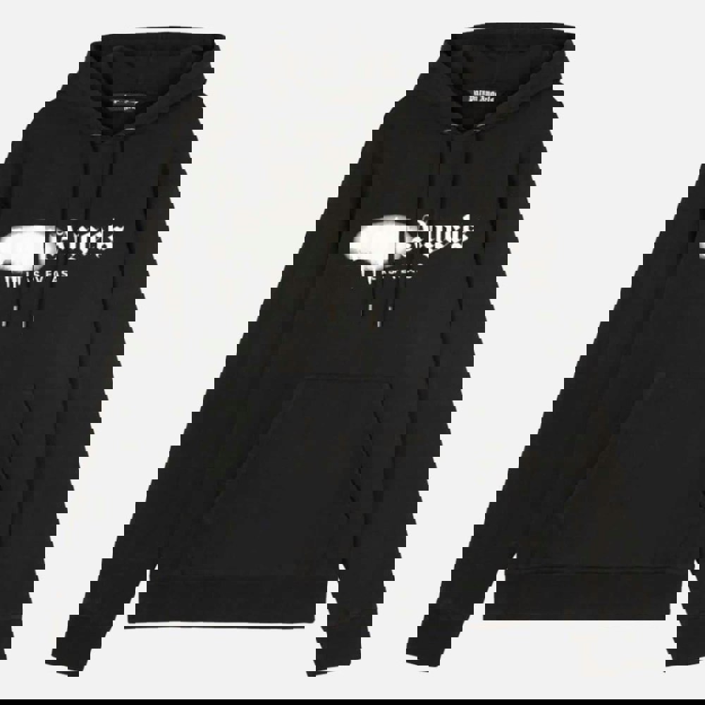 Palm Angels Las Vegas Sprayed Hoodie Black - Supplied LuxuryPalm Angels