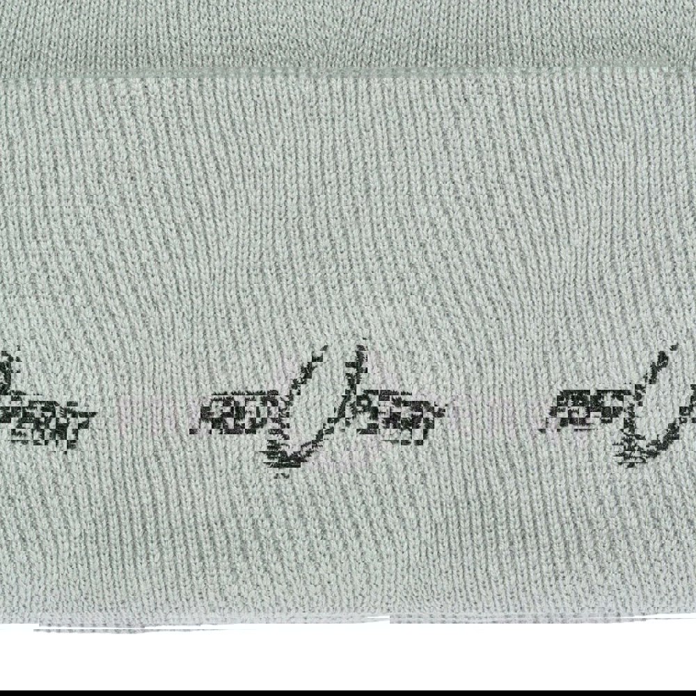 Fred Perry Graphic Logo Silver Blue Beanie