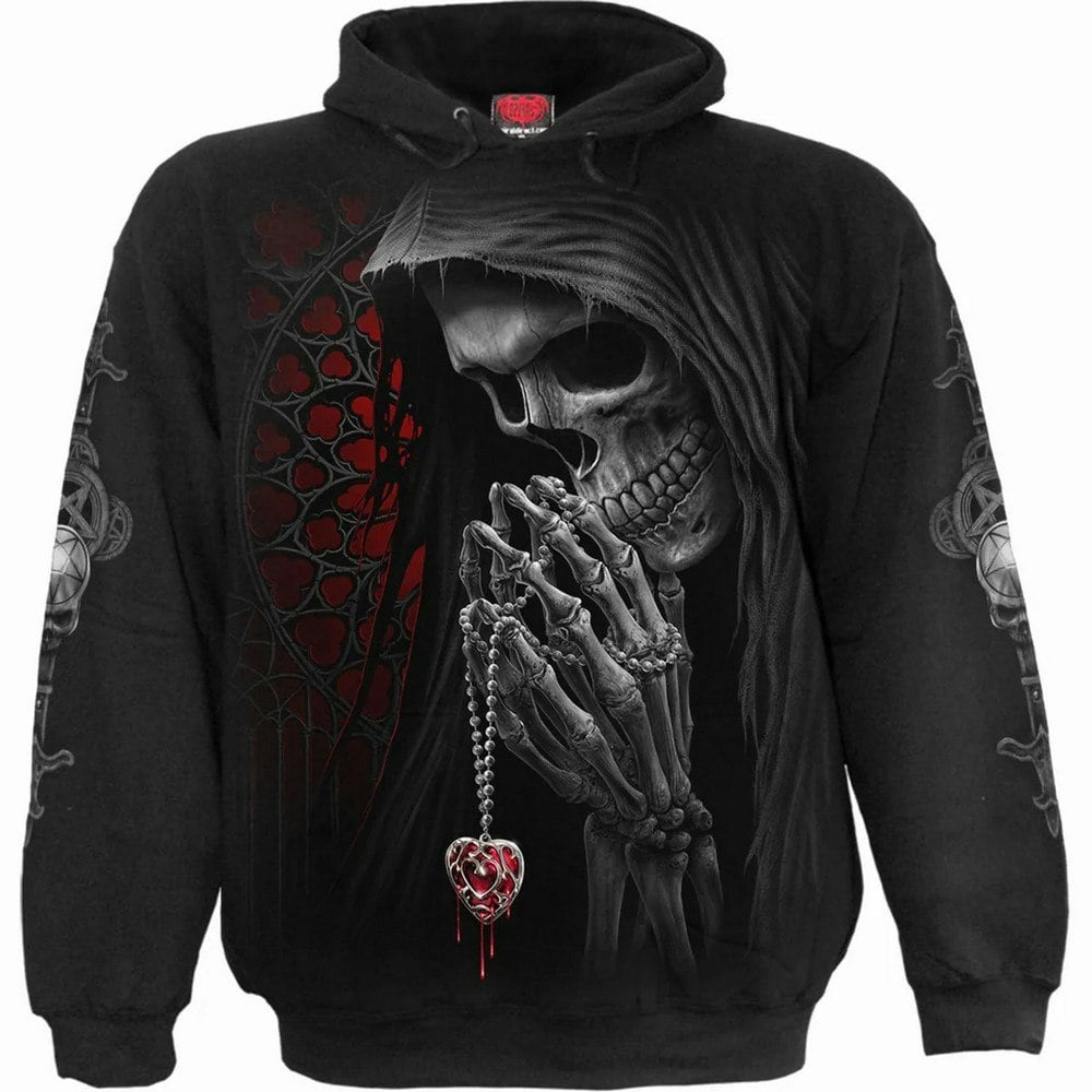 Spiral Direct Unisex Adult Forbidden Hoodie - Black