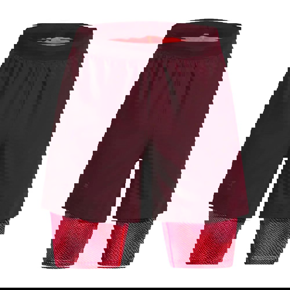 Under Armour Mens Launch 2 in 1 Shorts - Black