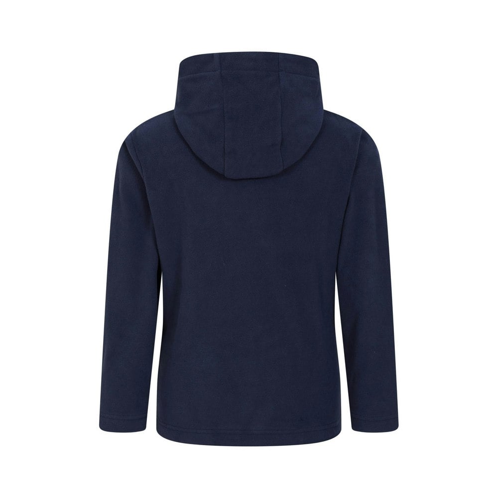 Mountain Warehouse Kids Camber II Fleece Hoodie - Navy