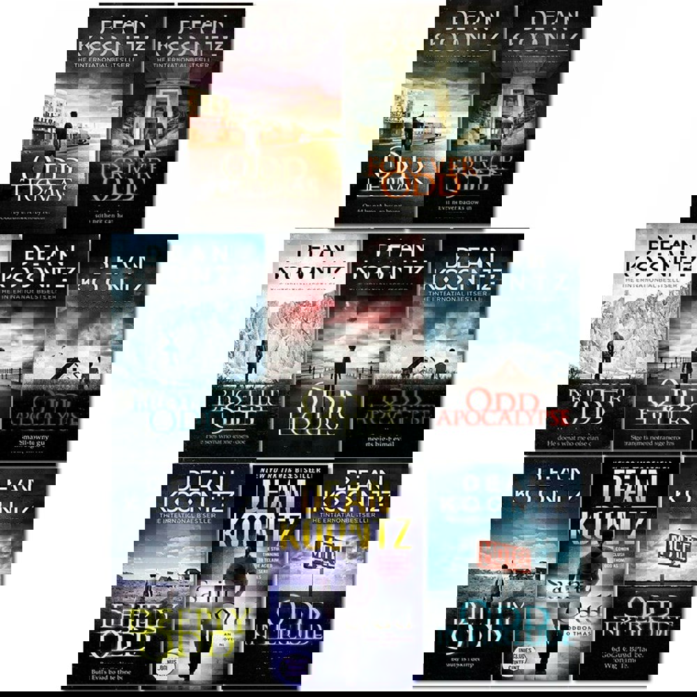 Odd Thomas Series Complete 8 Books Collection Set by Dean Koontz - books 4 people