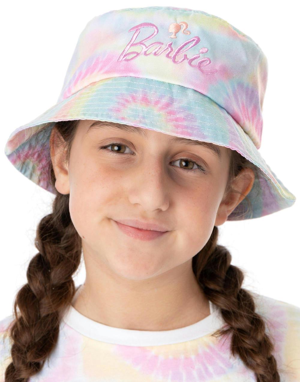 Barbie Hat Rack Barbie Girls Multicoloured Logo Bucket Hat | Rackhams