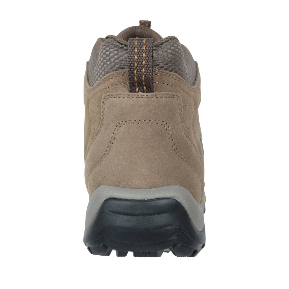 Mountain Warehouse Mens Field Extreme Suede Wide Walking Boots - Brown