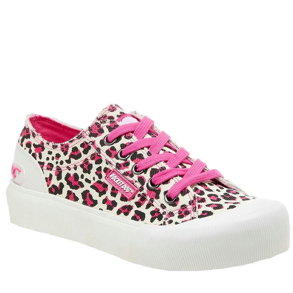 Rocket Dog Womens Jazzin Plus Monroe Trainers - Hot Pink